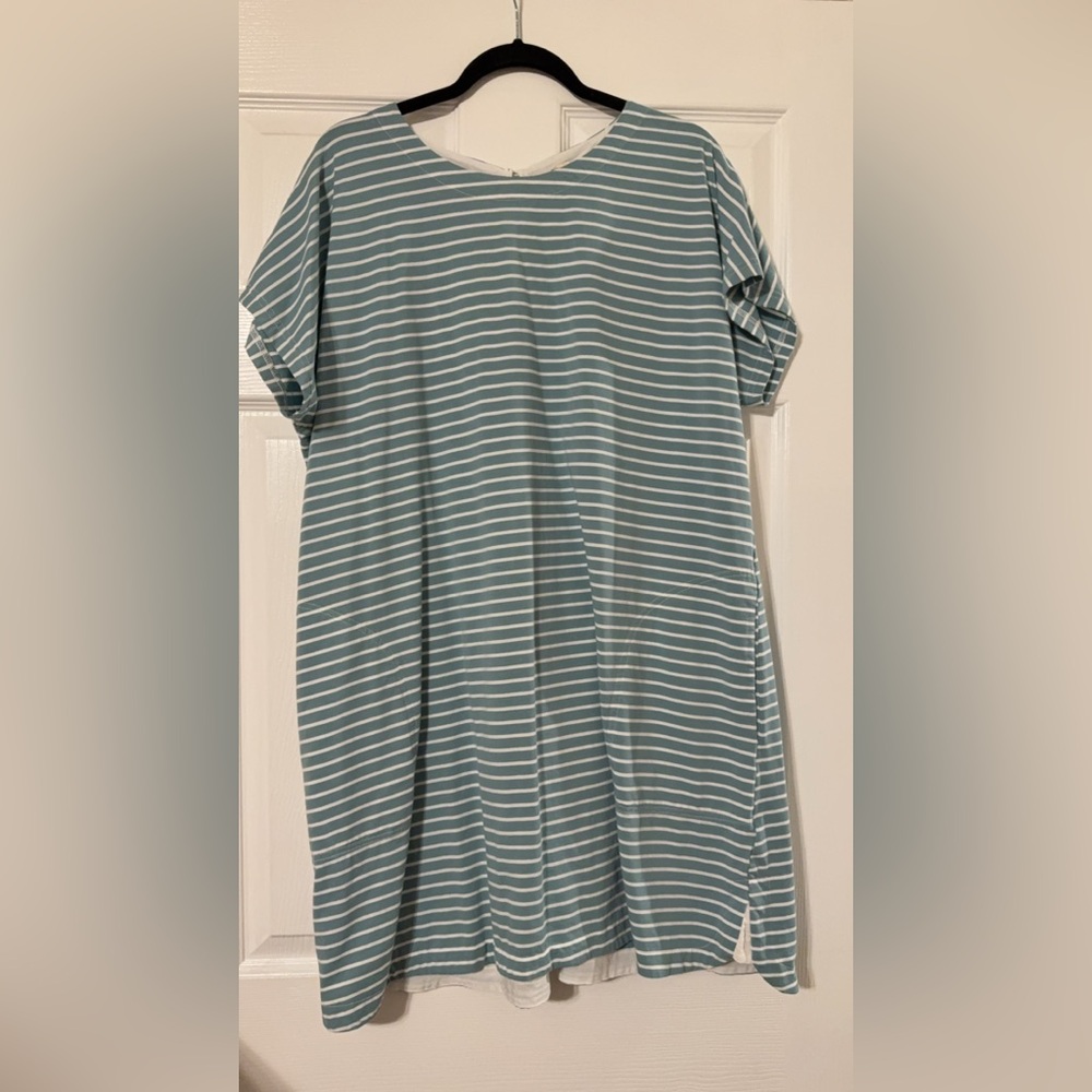 NEW Cotton Bleu dress. size L